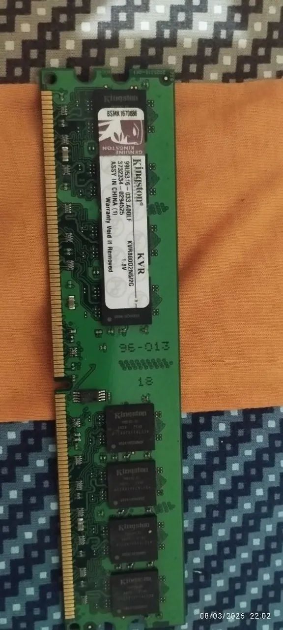 Memoria DDR2 de 2 gigas cada - Foto 2