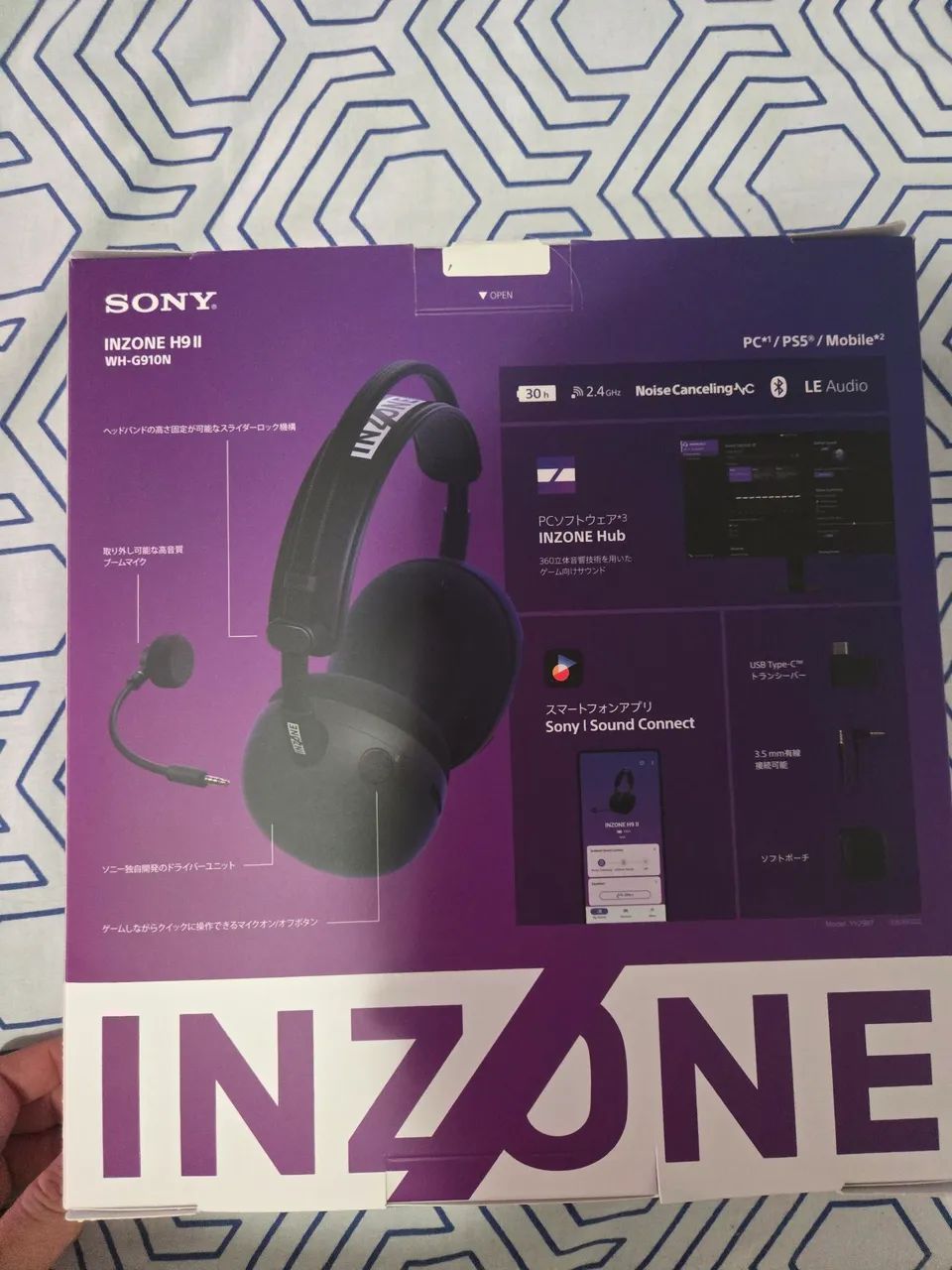Headset Sony inzone h9 II - Foto 2