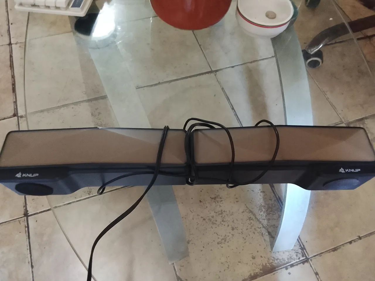 Caixa de áudio horizontal USB Knup ok led  - Foto 3