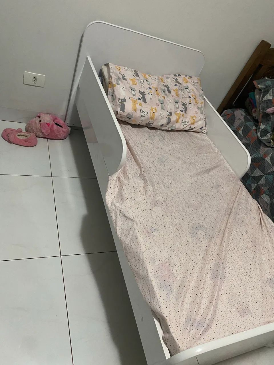  Cama com colchão infantil - Foto 2