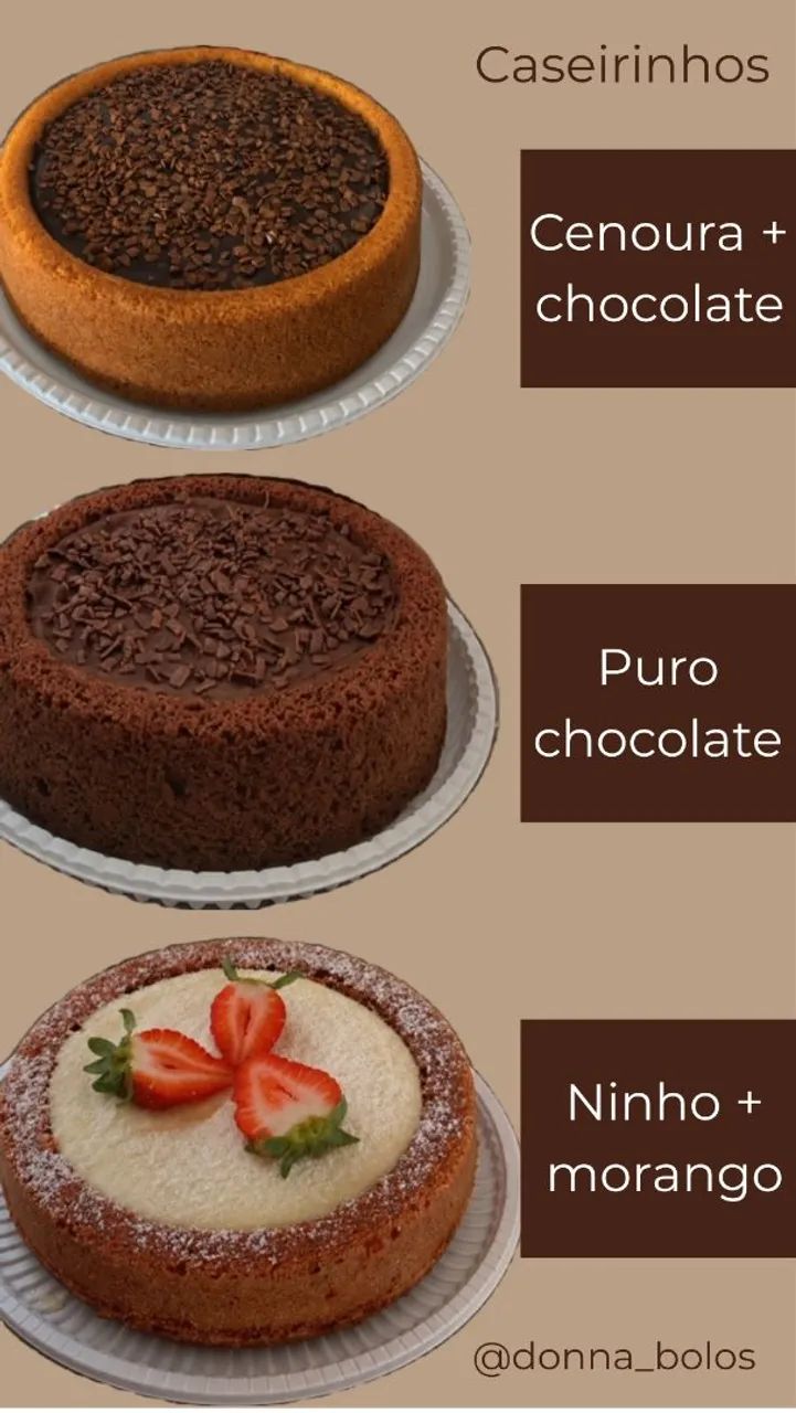 Bolos caseiros Cakes artesanais  - Foto 2