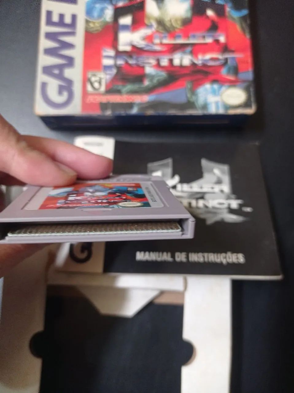 jogo killer Instinct com caixa e manual para game boy original  - Foto 2