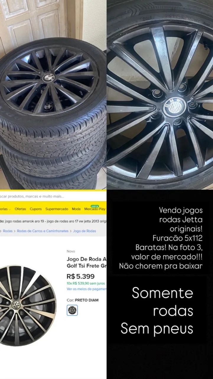 Roda Original Jetta Tsi - Foto 3