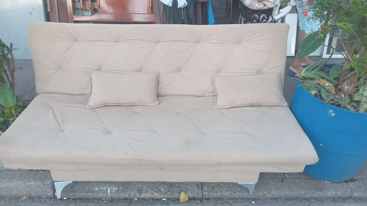 SOFA-CAMA SUEDI  - Foto 2
