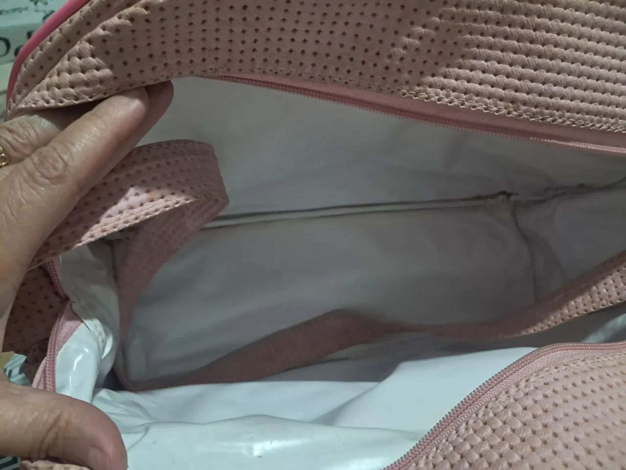Bolsa Maternidade Rosa - Foto 2