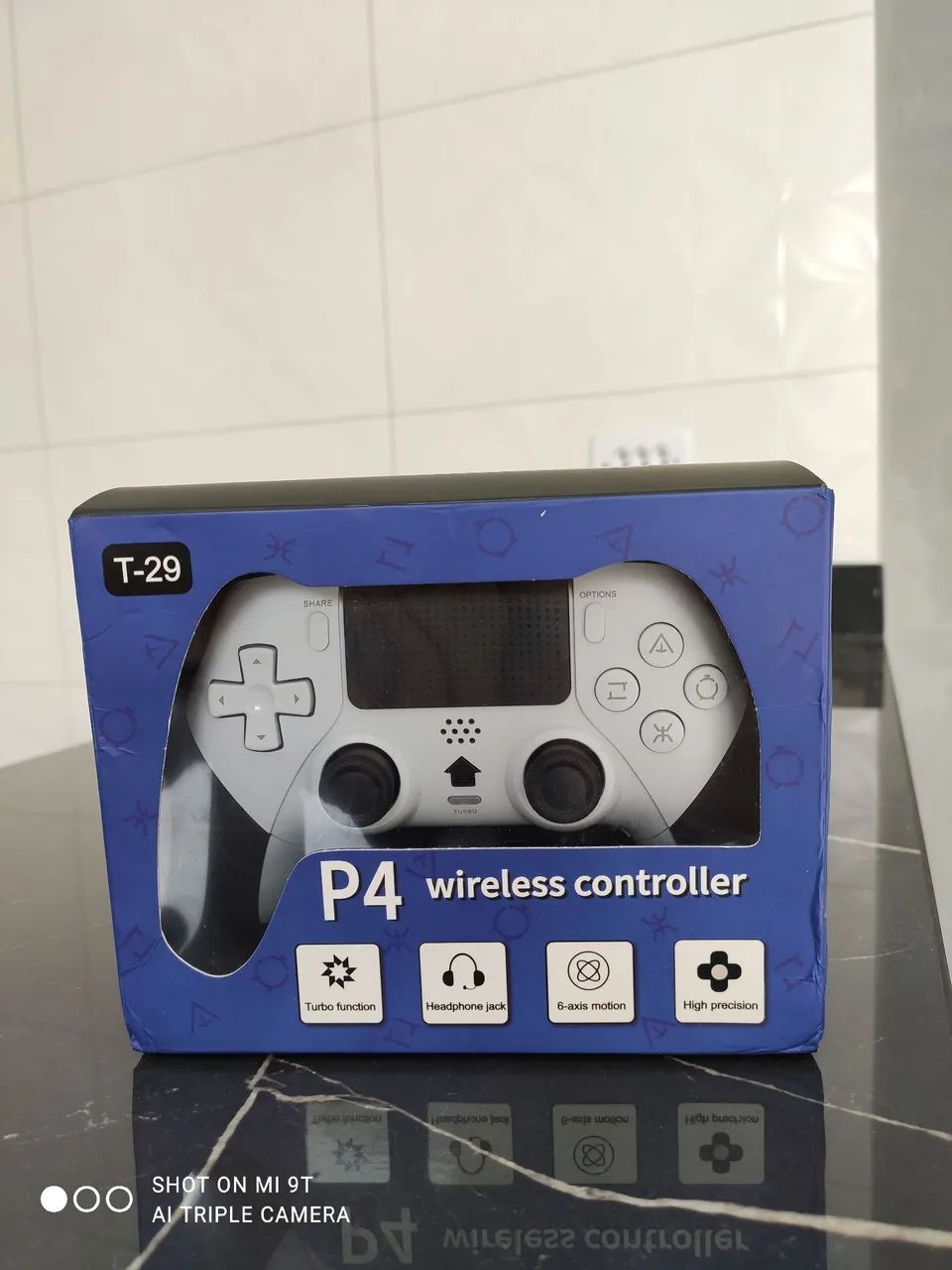 CONTROLE DATA FROG T-29 (Ps4, Pc, Android)- NOVO - SEM FIO - Foto 4