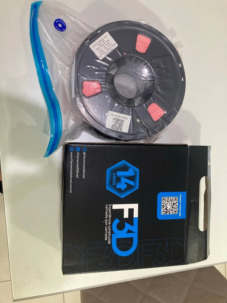 Filamento impressão 3D