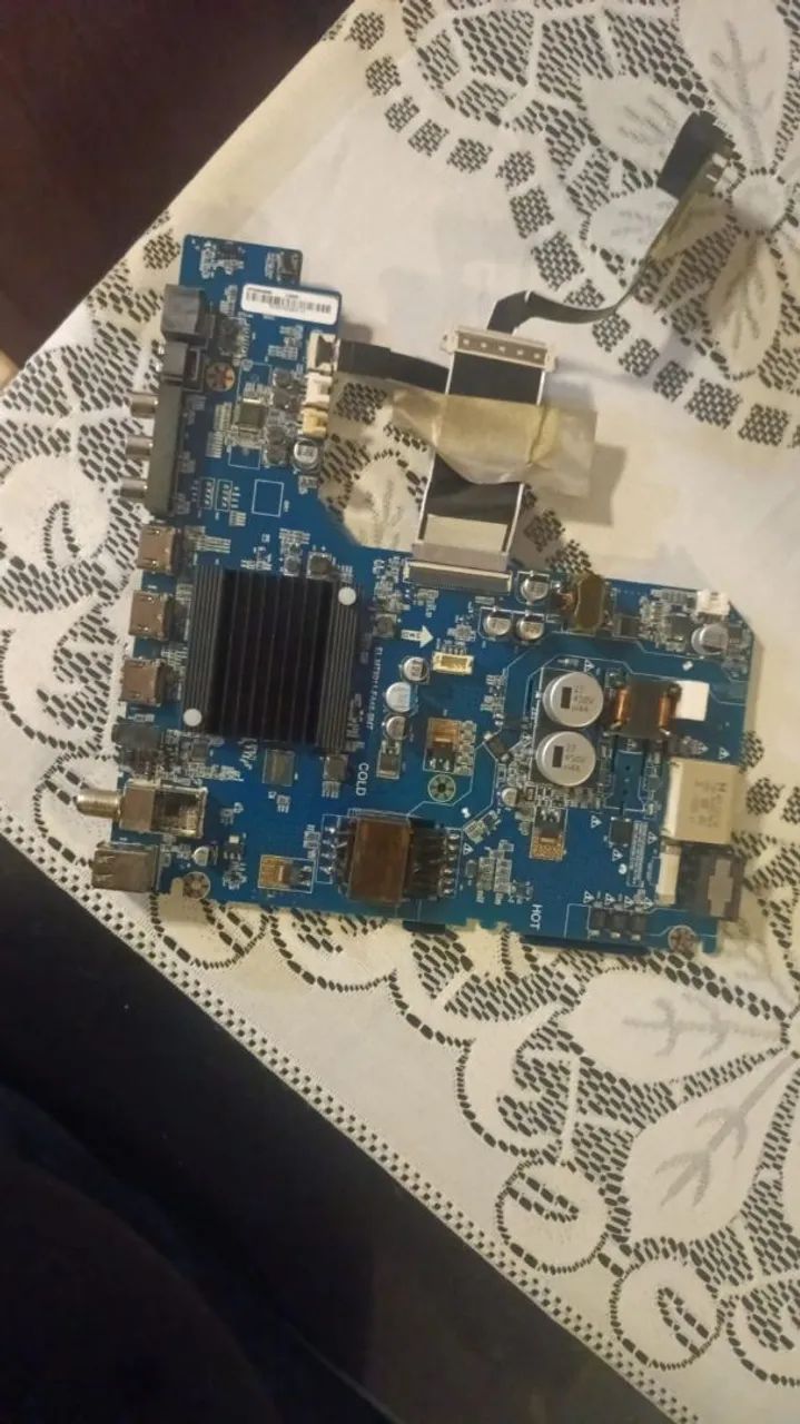 Placa Principal da tv Roku 32 polegadas 5 meses de uso