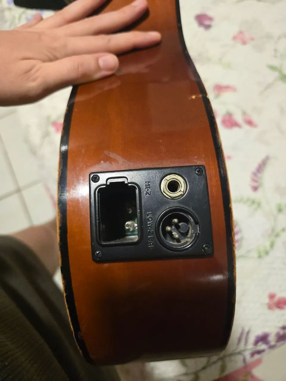 Violão elétrico Phantom (com capa) - Foto 4