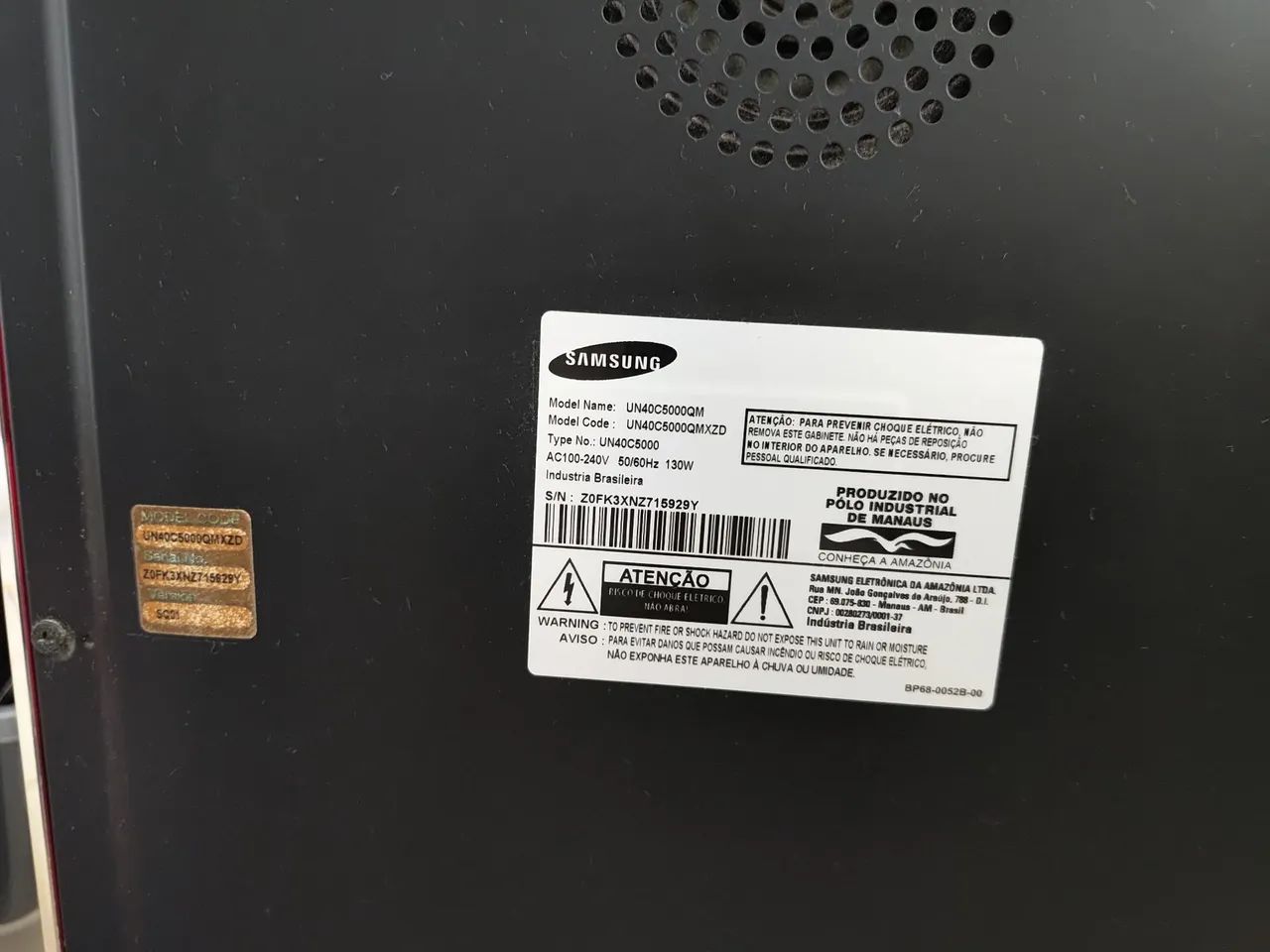 TV Samsung 40 impecável funcionando perfeitamente - Foto 5