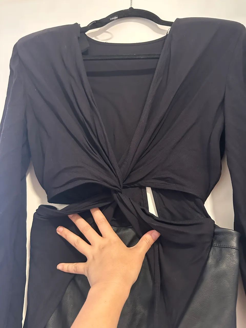 Vestido curto preto NOVO - Foto 4