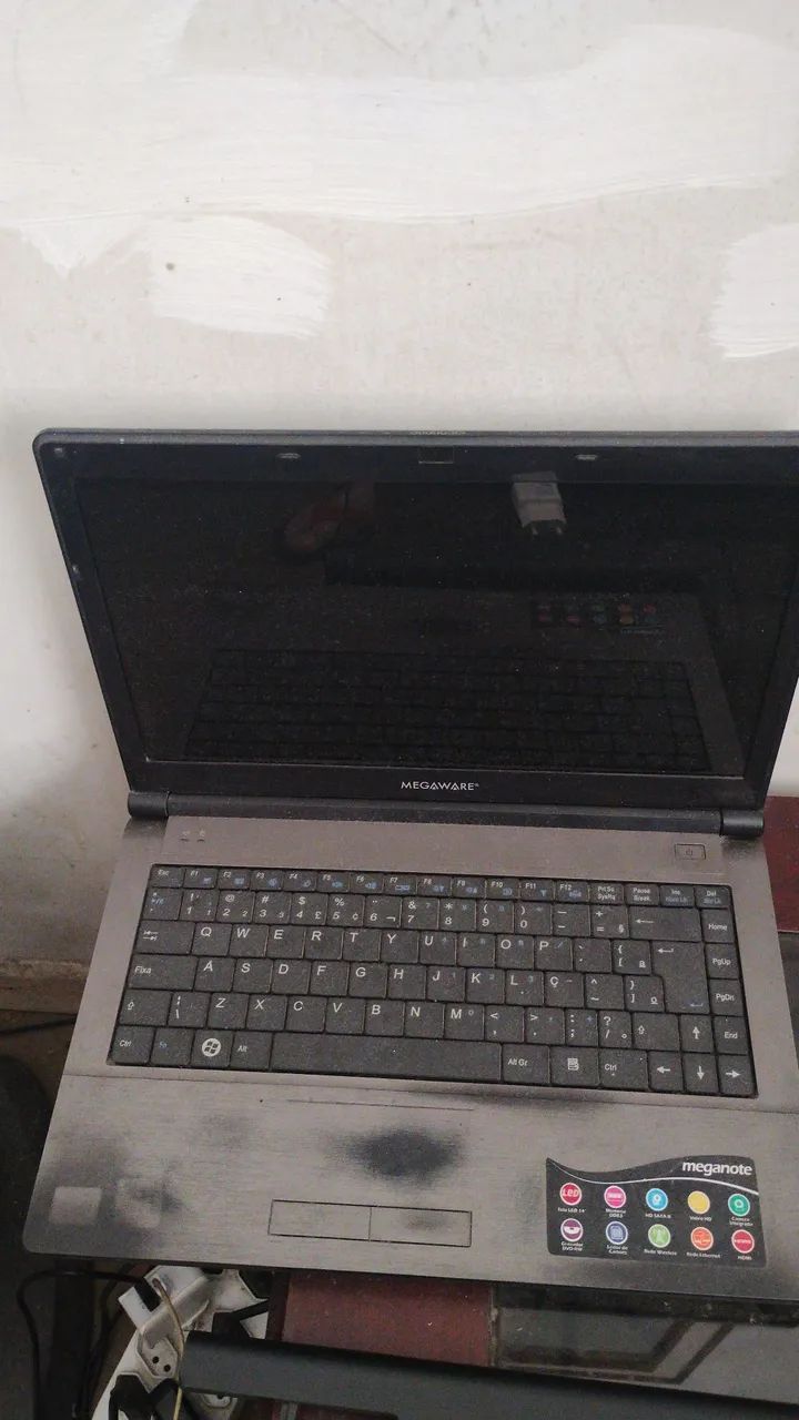 Notebook megaware para aproveitar peças 