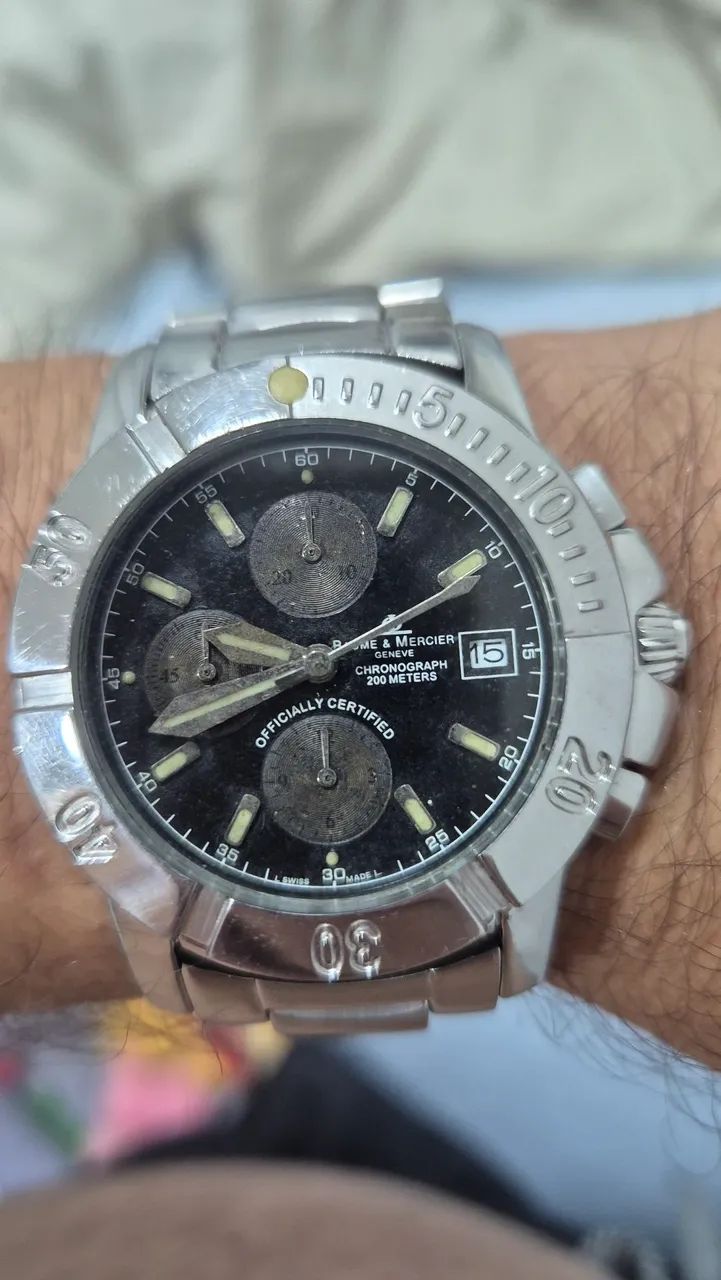 Relógio BAUME & MERCIER CRONÓGRAFO  -   TODO REVISADO - Foto 2