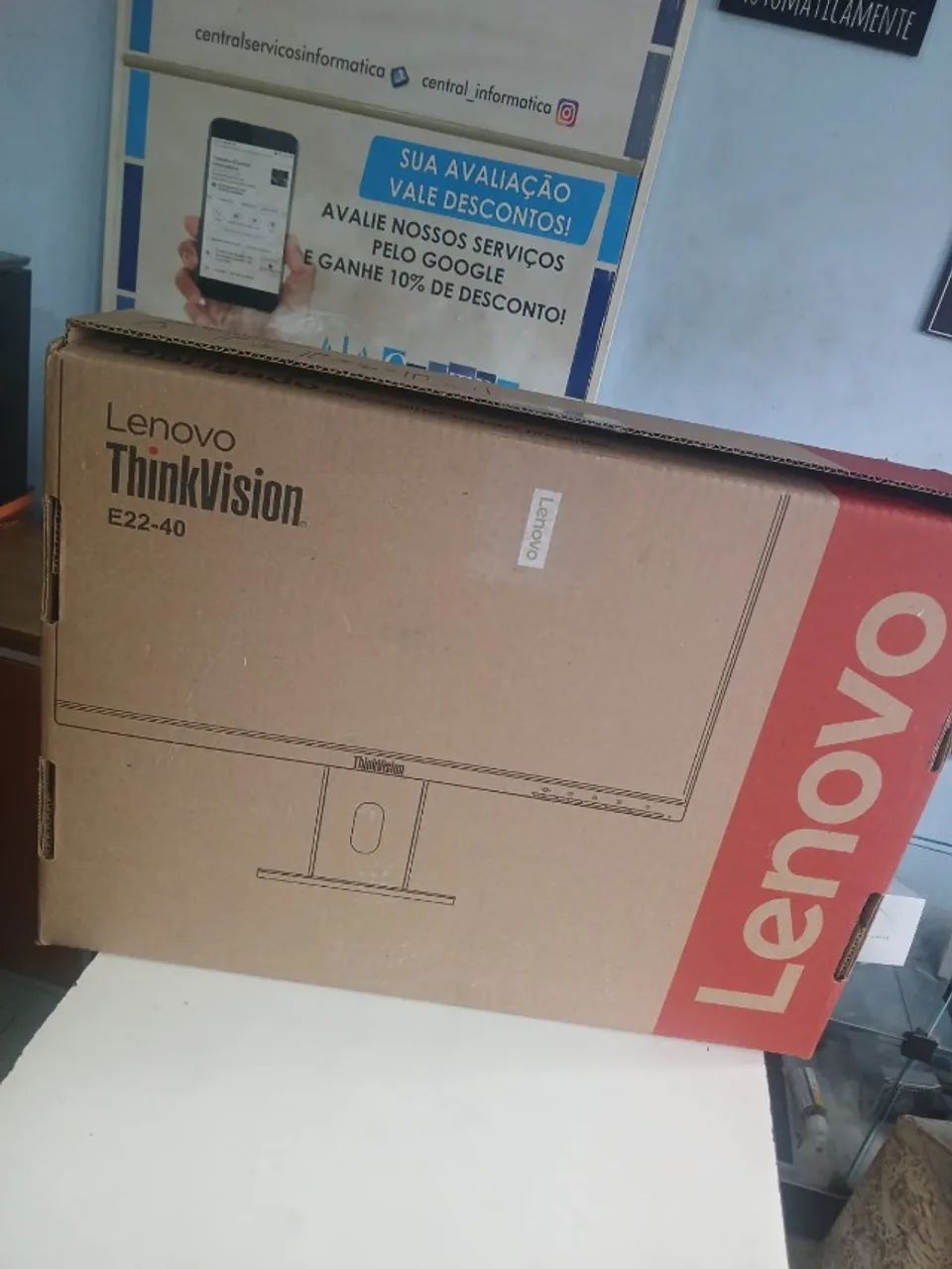 Monitor ThinkVision novo - Foto 2