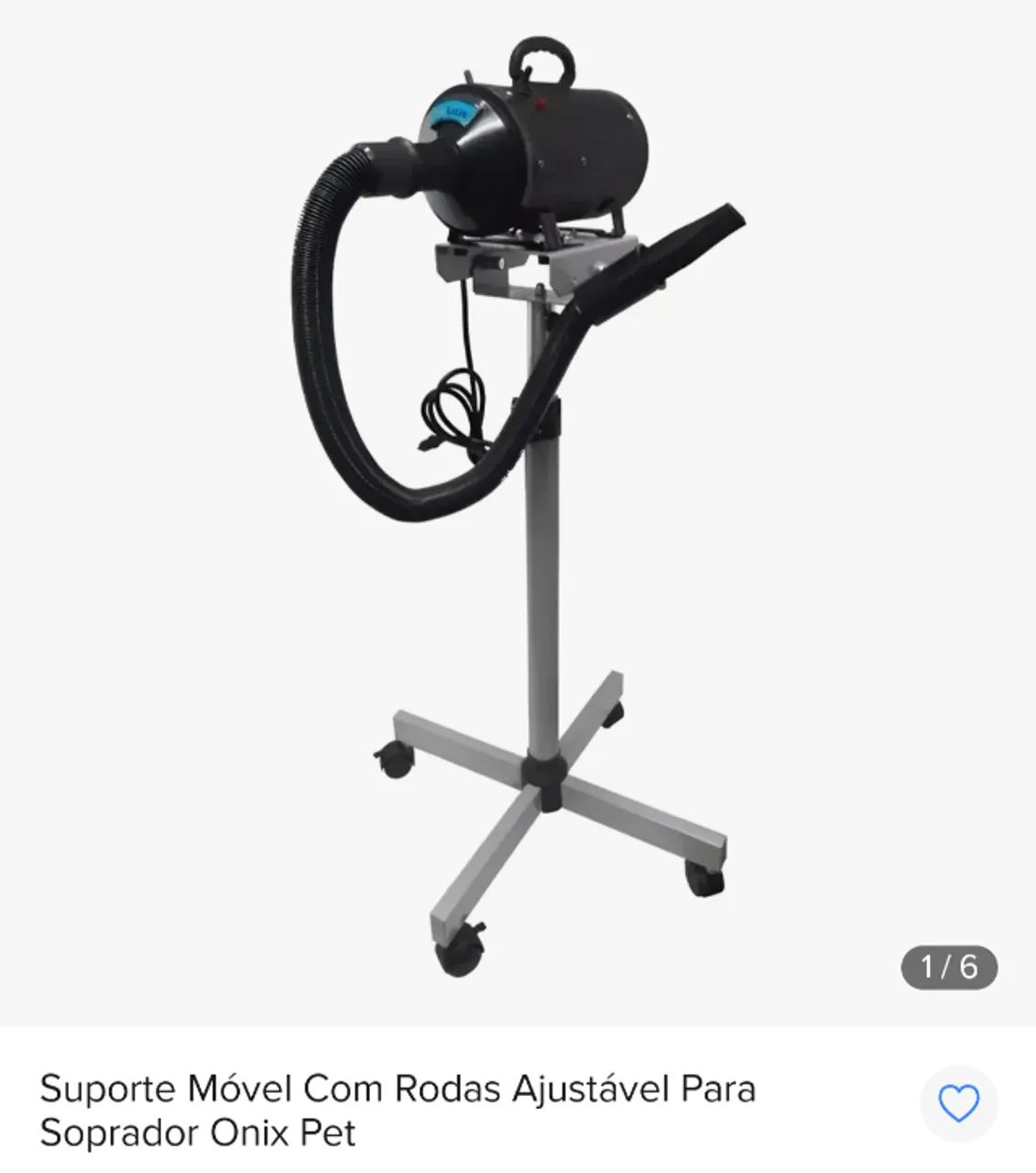 Suporte Secador Pet