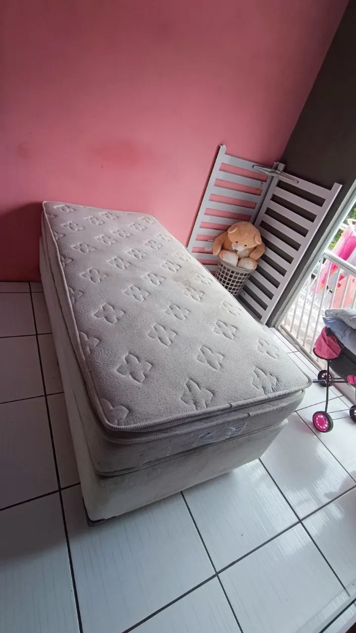 Cama solteiro box - Foto 2