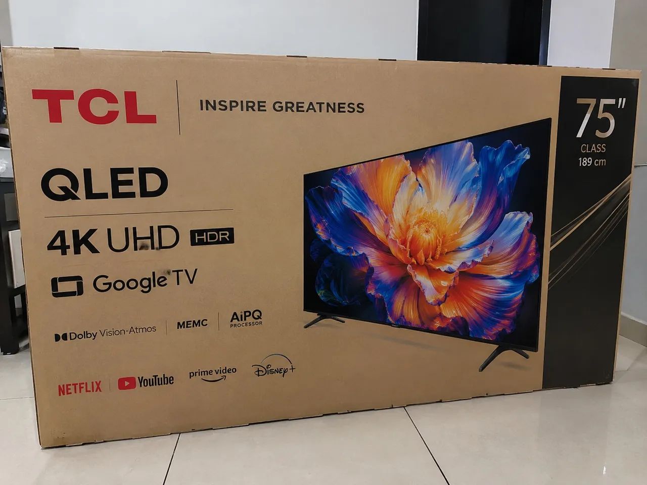 ? TV TCL QLED 75? ? NOVA NA CAIXA! ?  ? - Foto 2