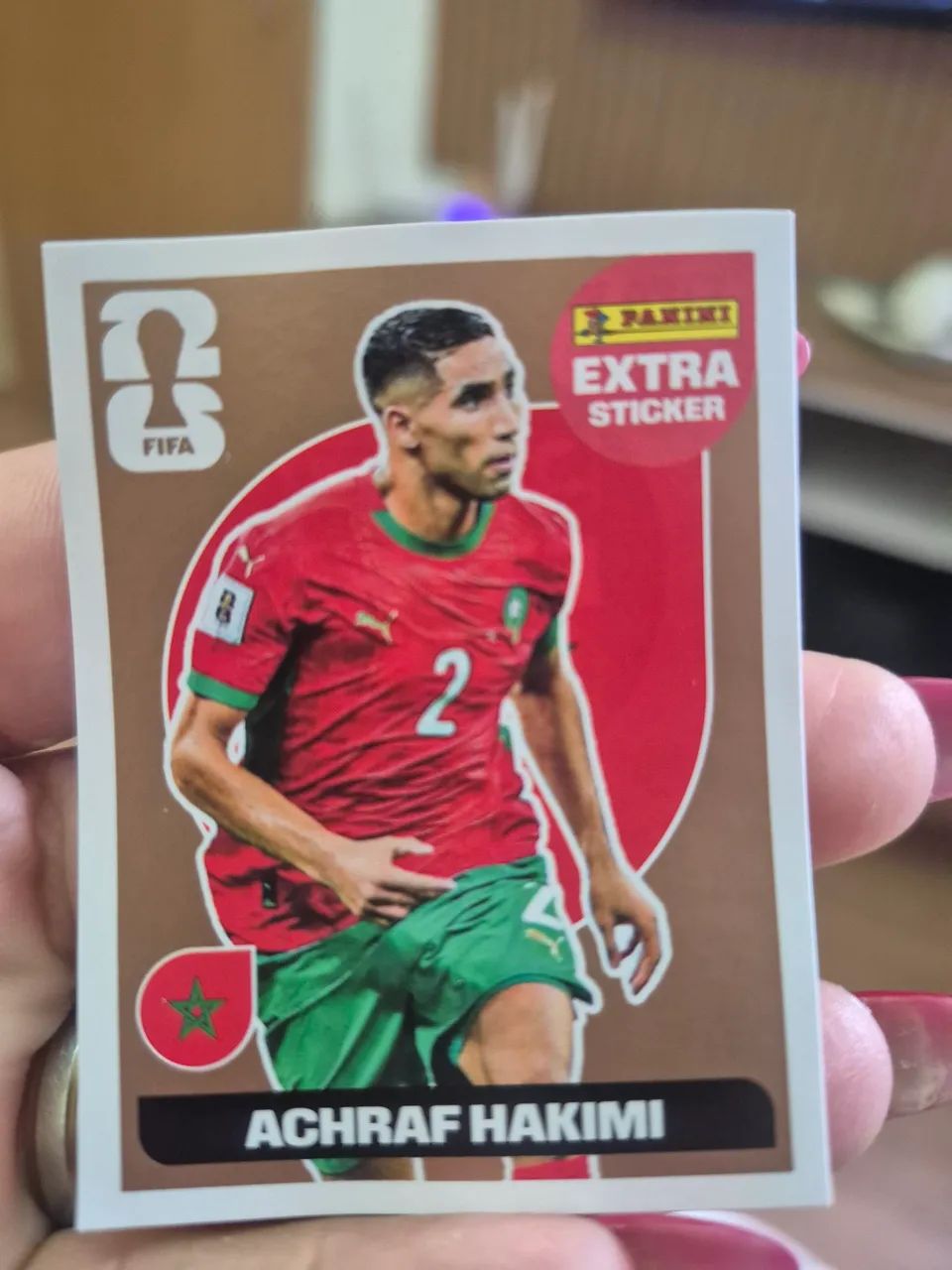 Figurinha da copa do mundo 