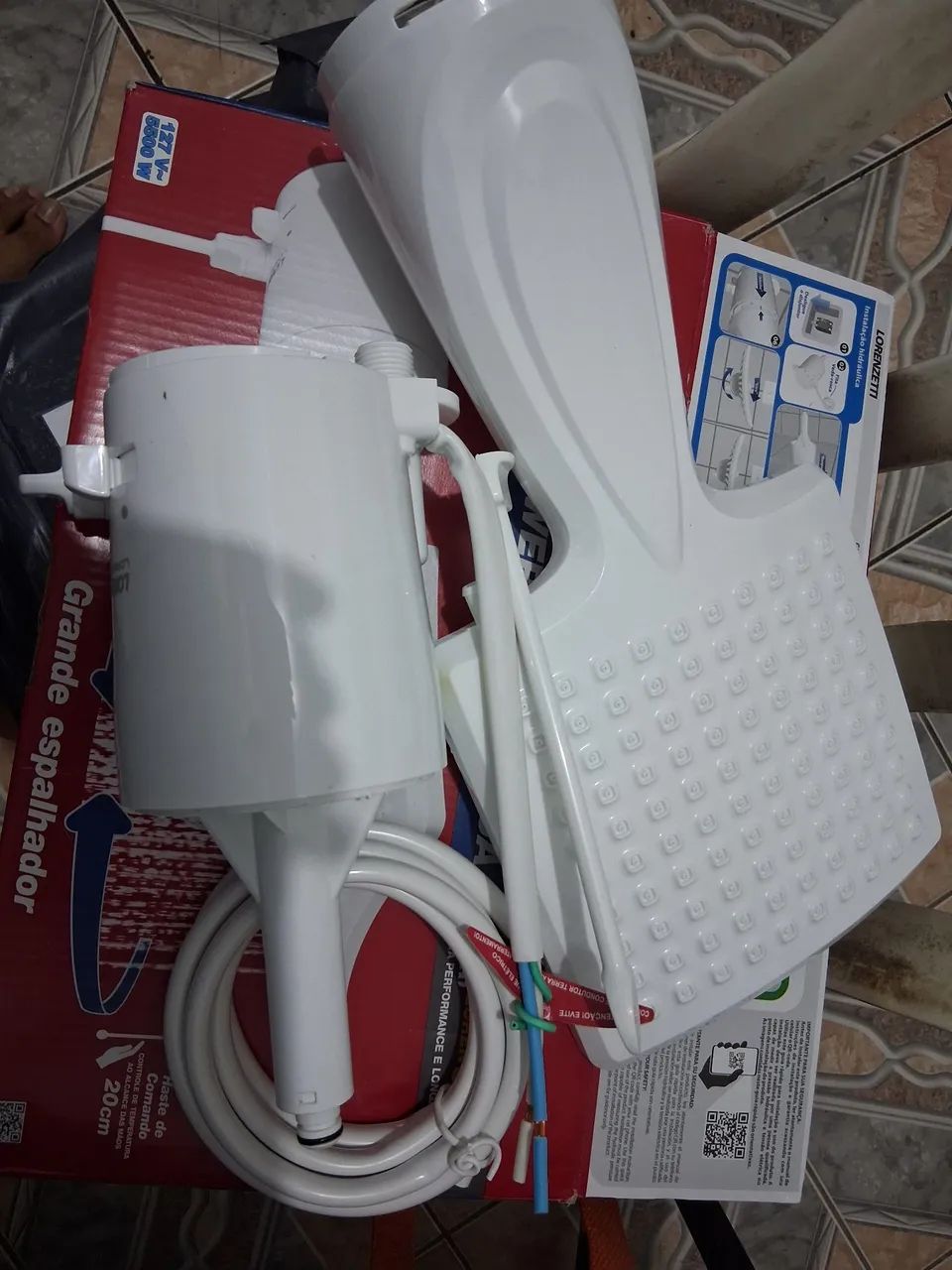Chuveiro Lorenzetti Loren Shower 127w - Foto 2