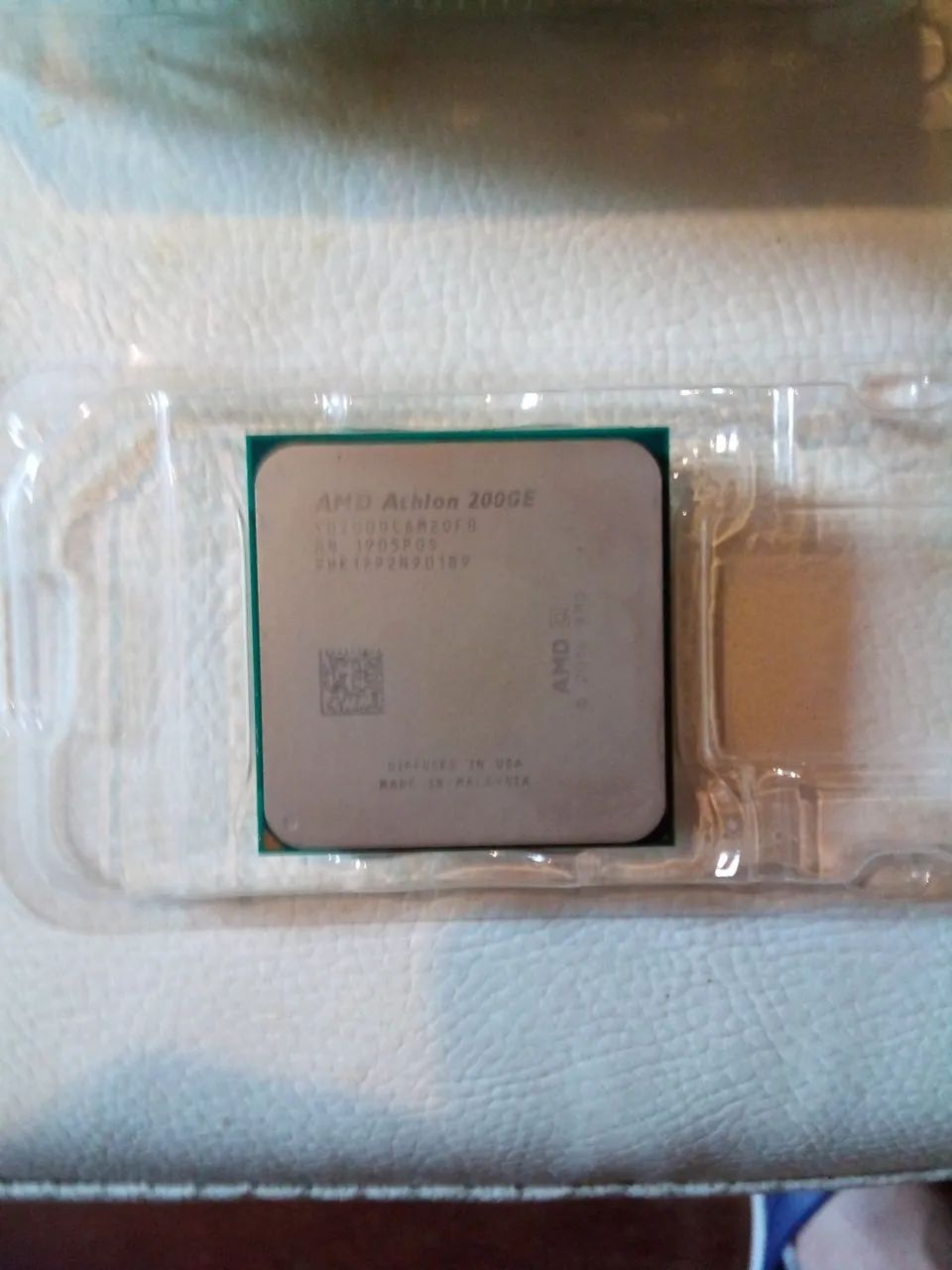 Processador AMD ATHLON 200GE NOVO, NUNCA UTILIZADO, PERFEITO