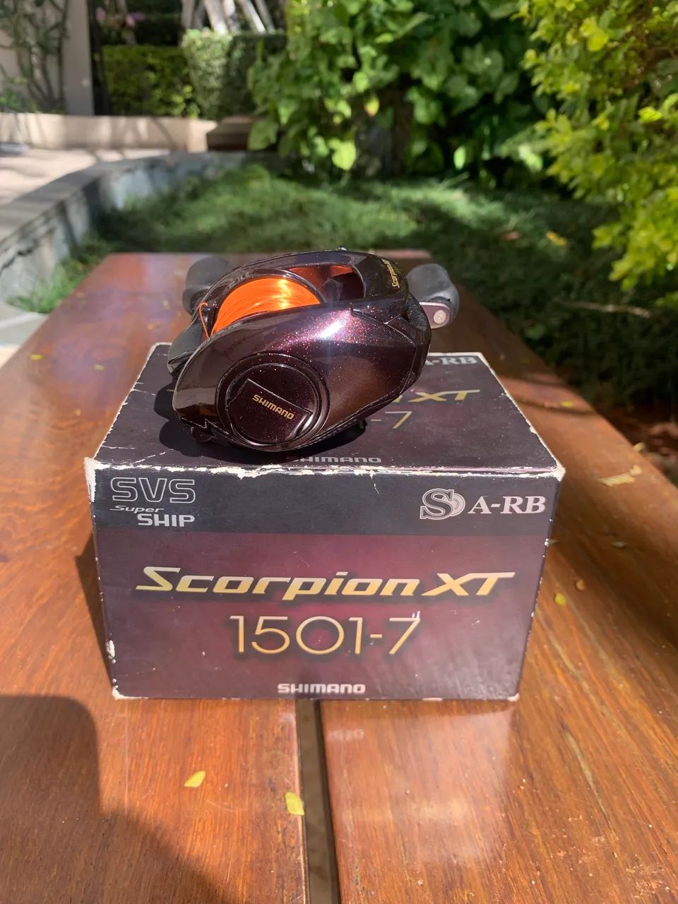 Carretilha Shimano Scorpion XT 1501-7 - Esportes Aquáticos - Casa