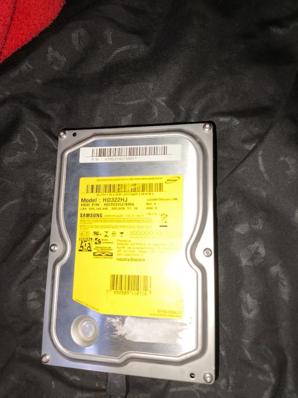 HD Samsung+memória ram 2G
