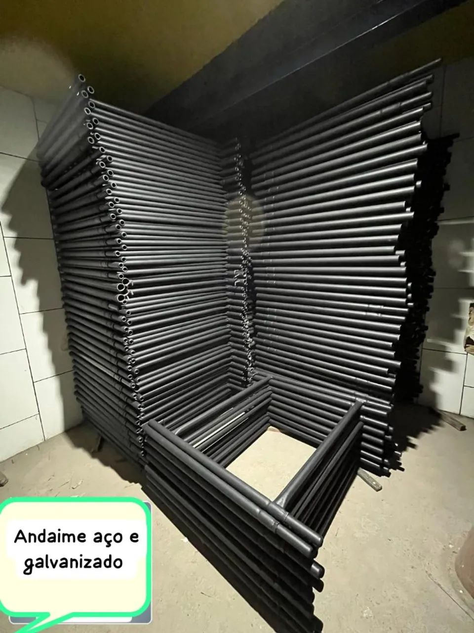 Andaimes em aço 