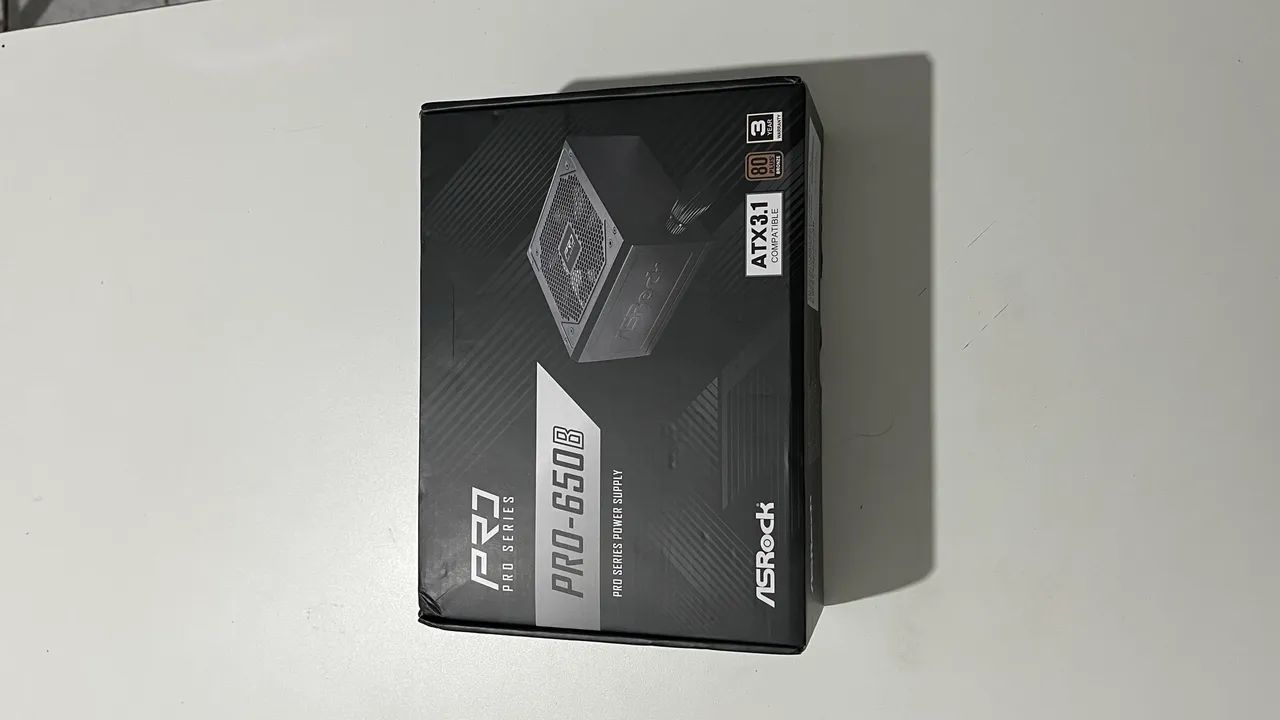 VENDO FONTE ASROCK PRO 650B