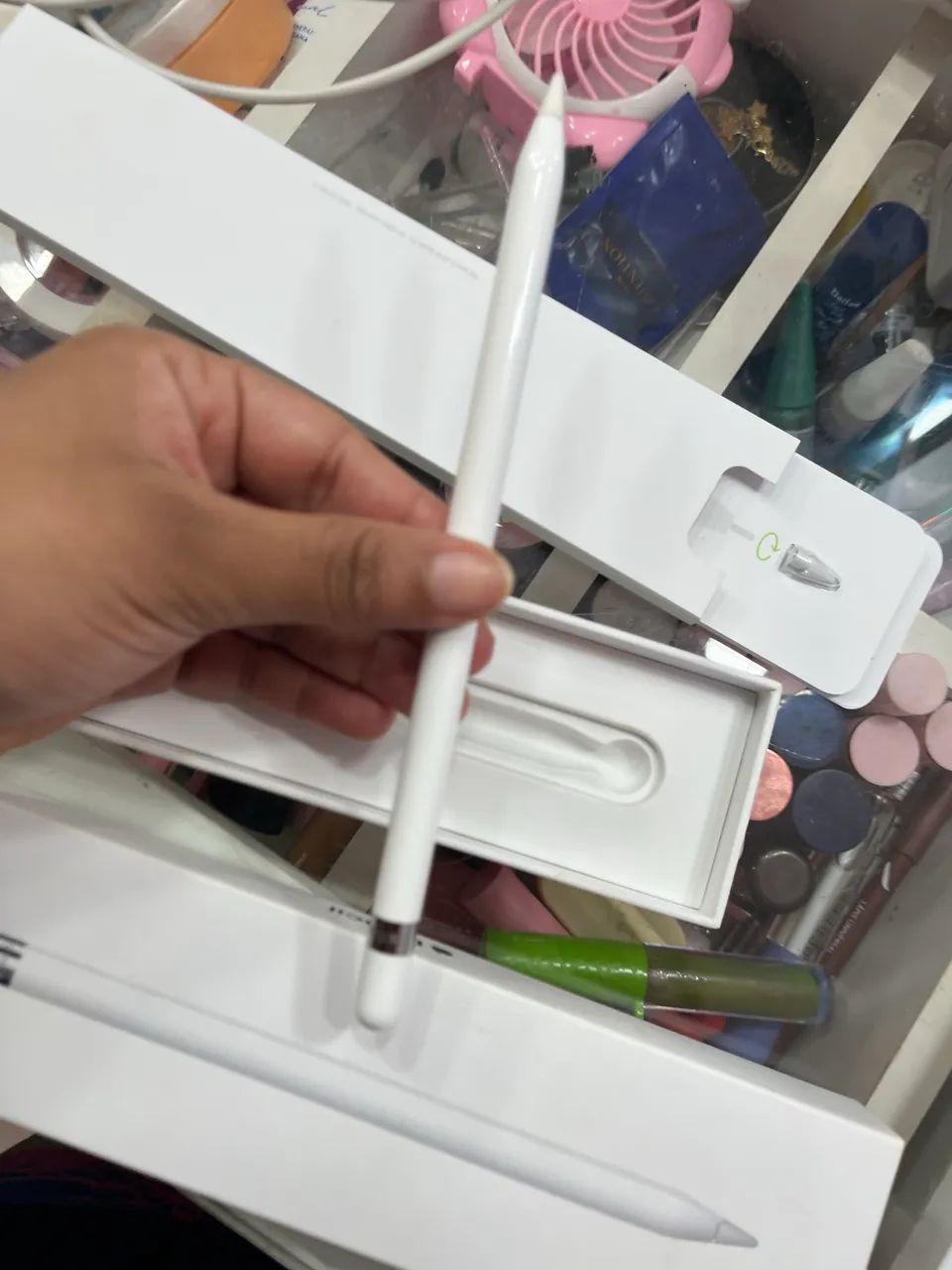 Apple Pencil 1ª Geração com acessórios - Acessórios de Celular