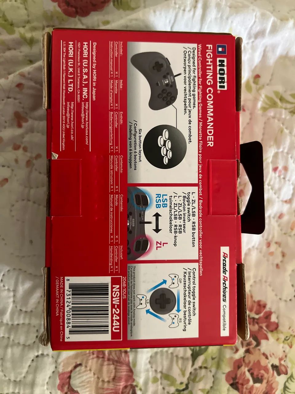 Hori fighting commander para Nintendo Switch  - Foto 2