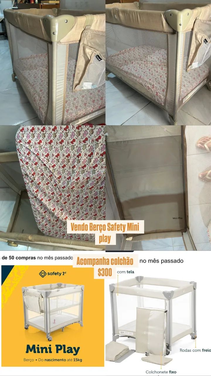 Berço Safety Chiqueirinho - Foto 4