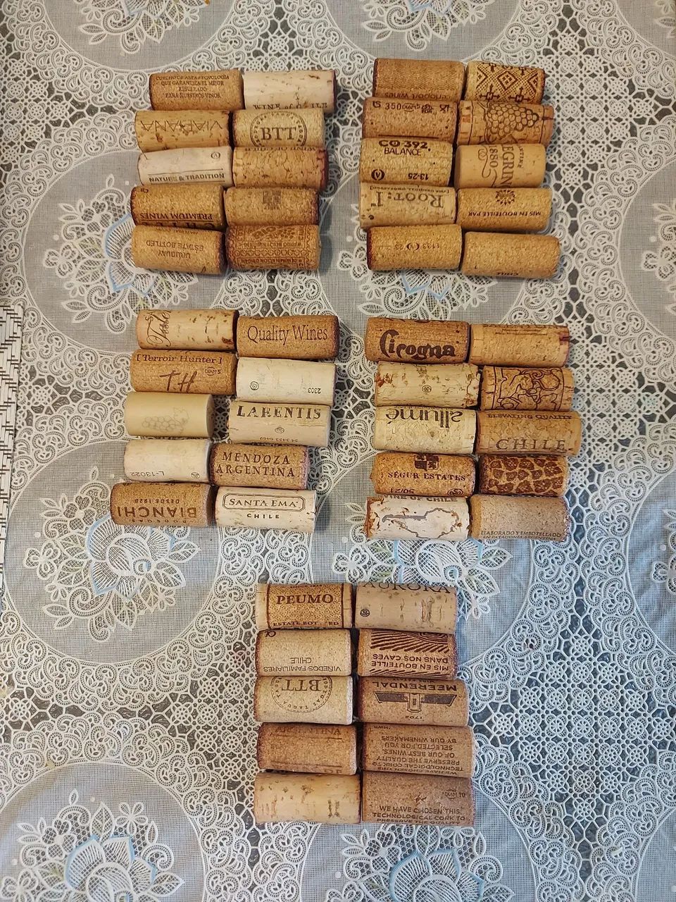 Lote Com 200 Rolhas De Cortiça Natural Para Artesanato E Decoração - Foto 2