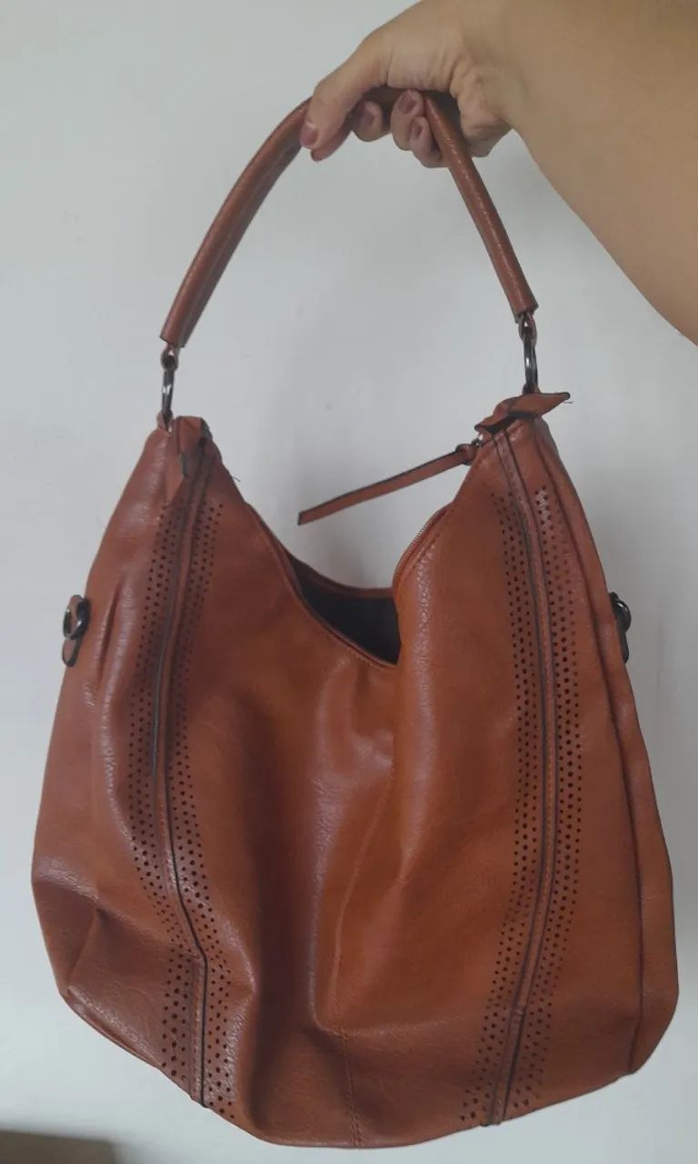 Bolsas novas ,em couro tratado - Foto 2