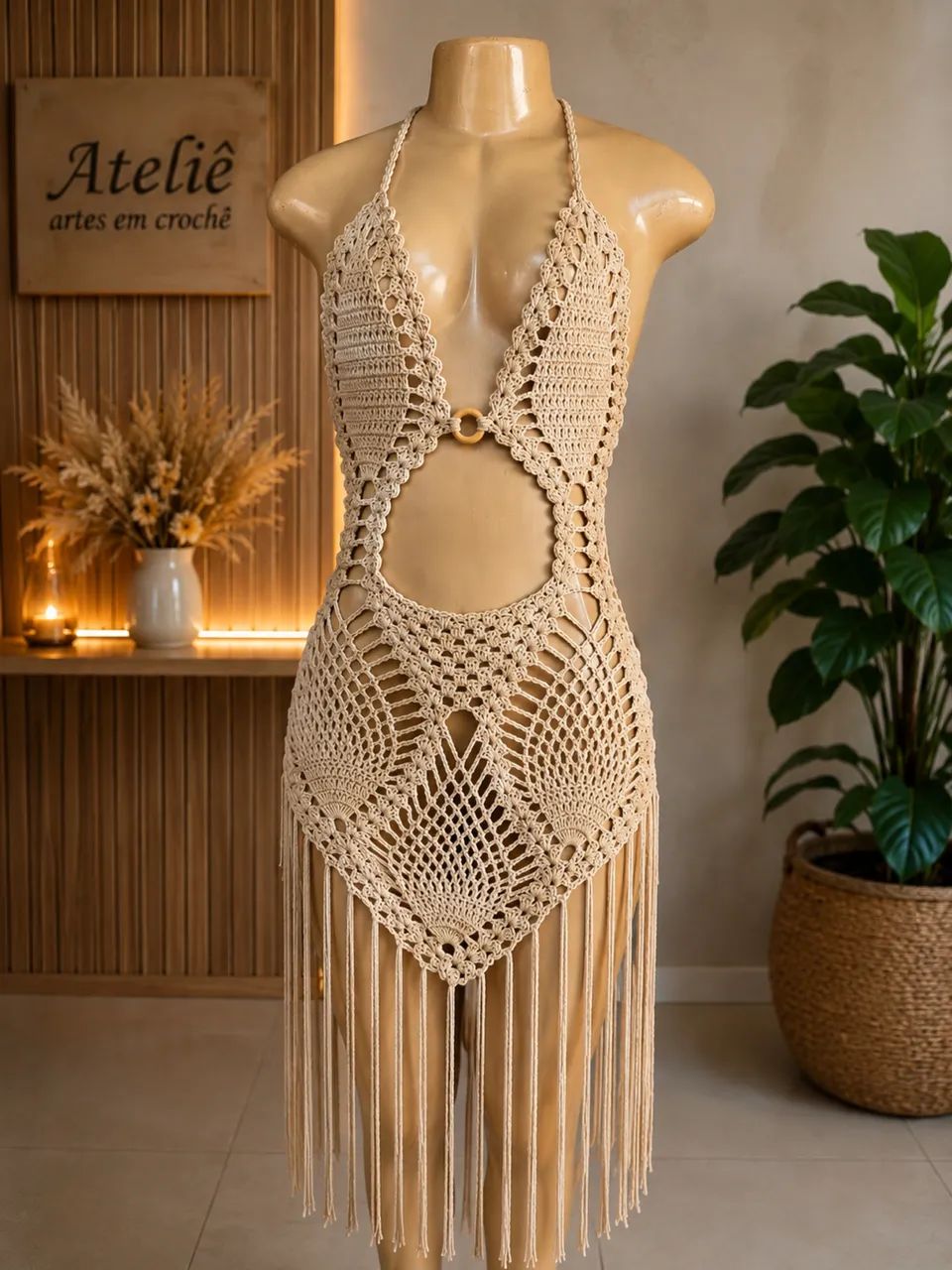 Vestidos em crochê  - Foto 4