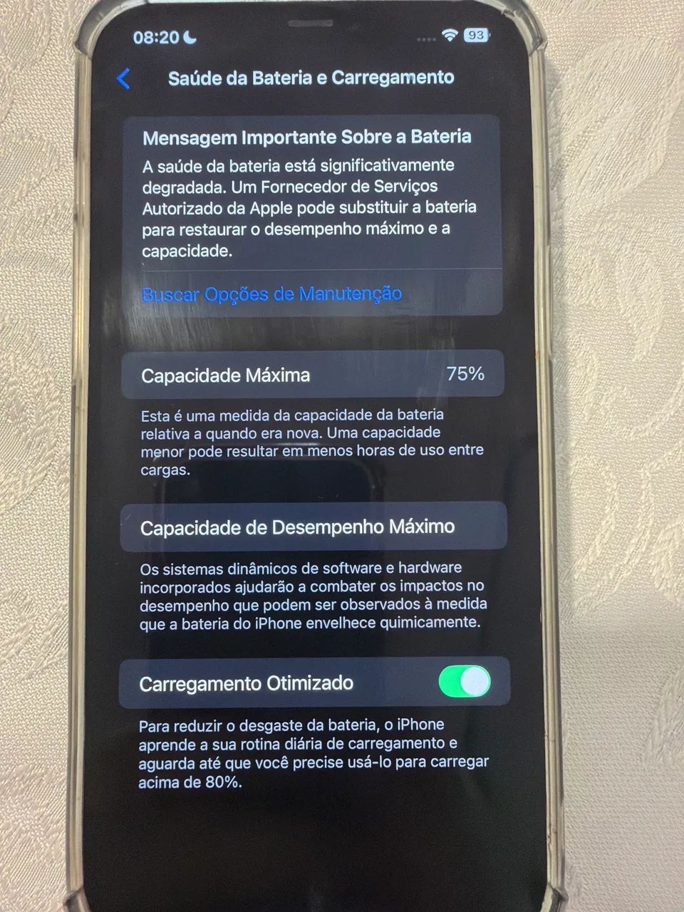 iPhone pro max 12 - 128 MB - bateria 75%  - Foto 5