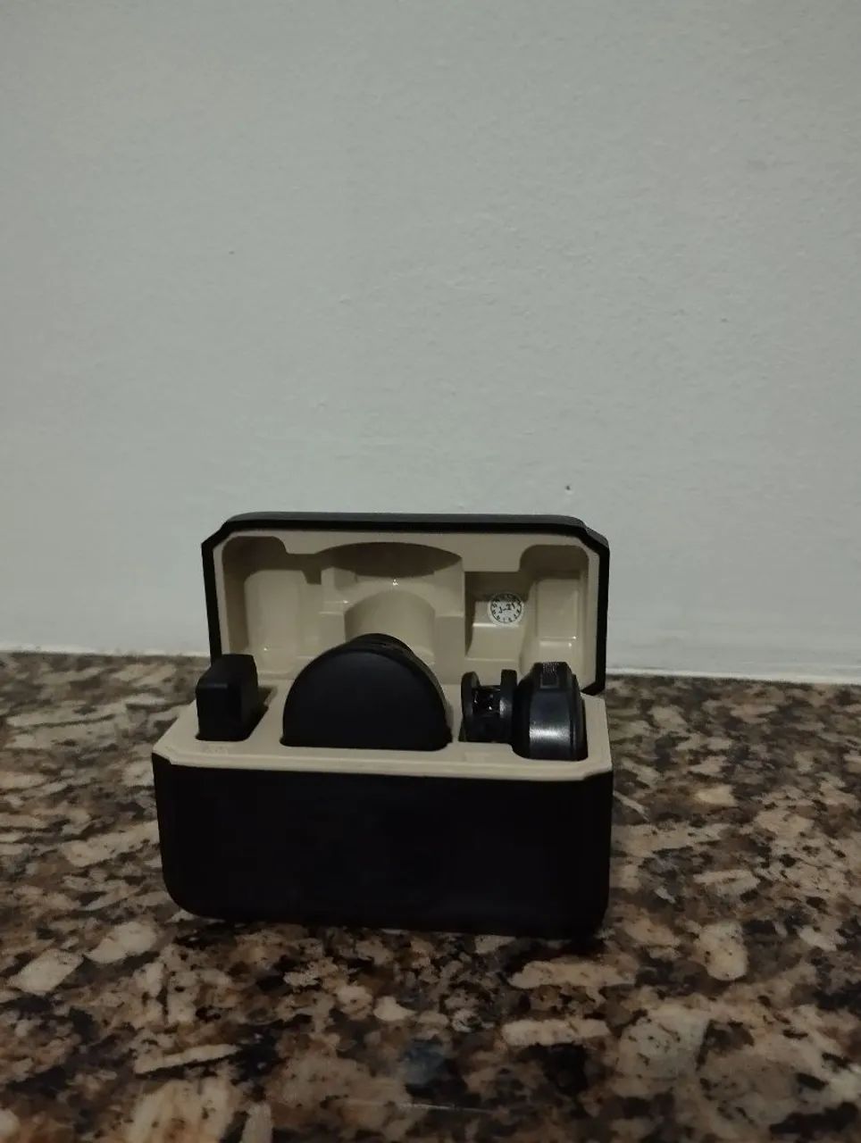 Microfone Lapela Mymotors Preto Sem Fio Tipo C - Foto 3