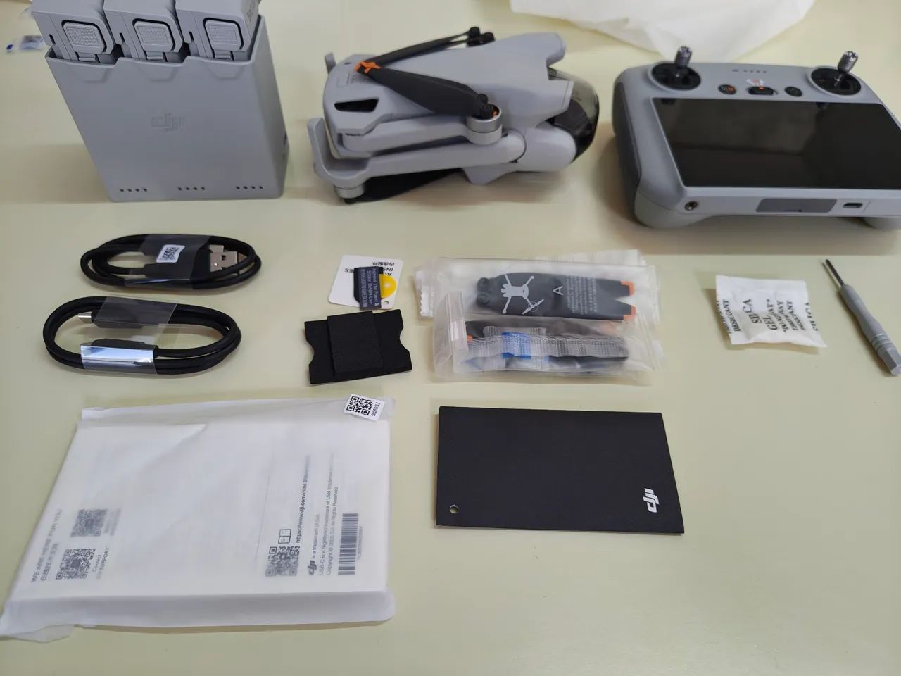 Drone DJI Mini 3 COMBO completo!  Anatel e Nacional já Homologado!  - Foto 3