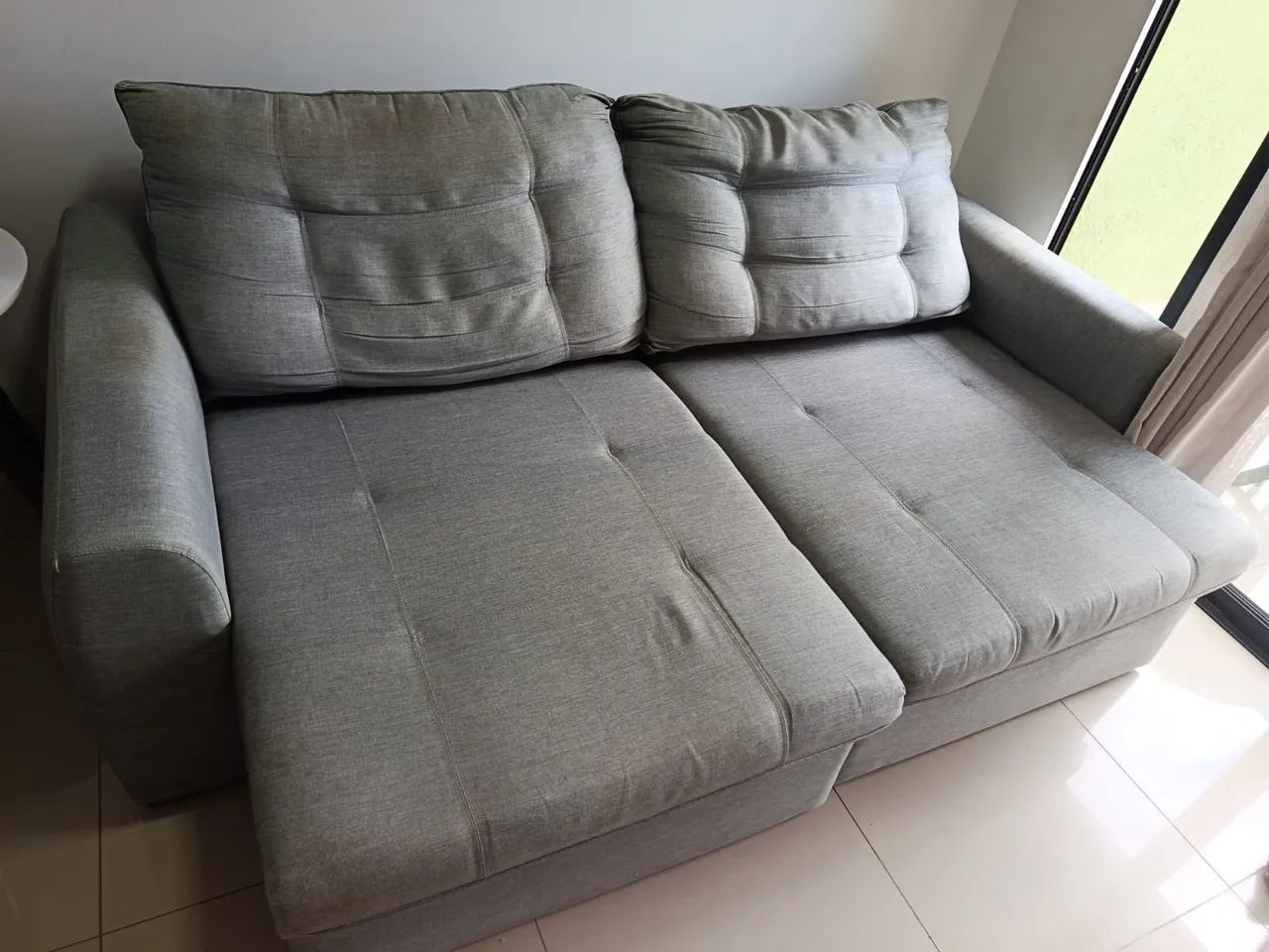 Sofá 3 lugares Tok&Stok