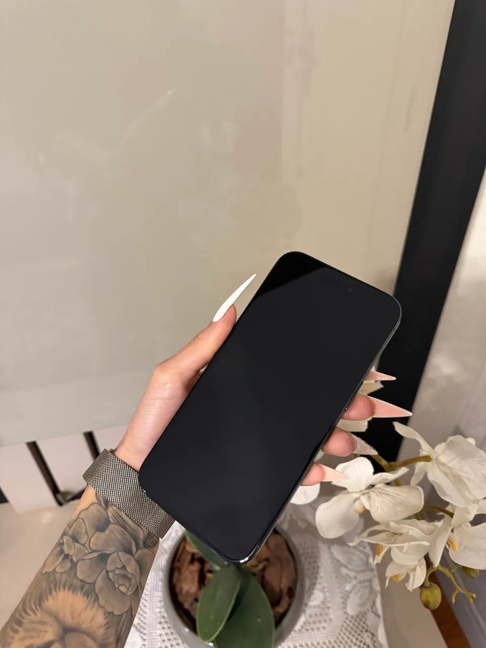 iPhone 15 Pro Max Titânio Azul IMPECÁVEL  - Foto 5