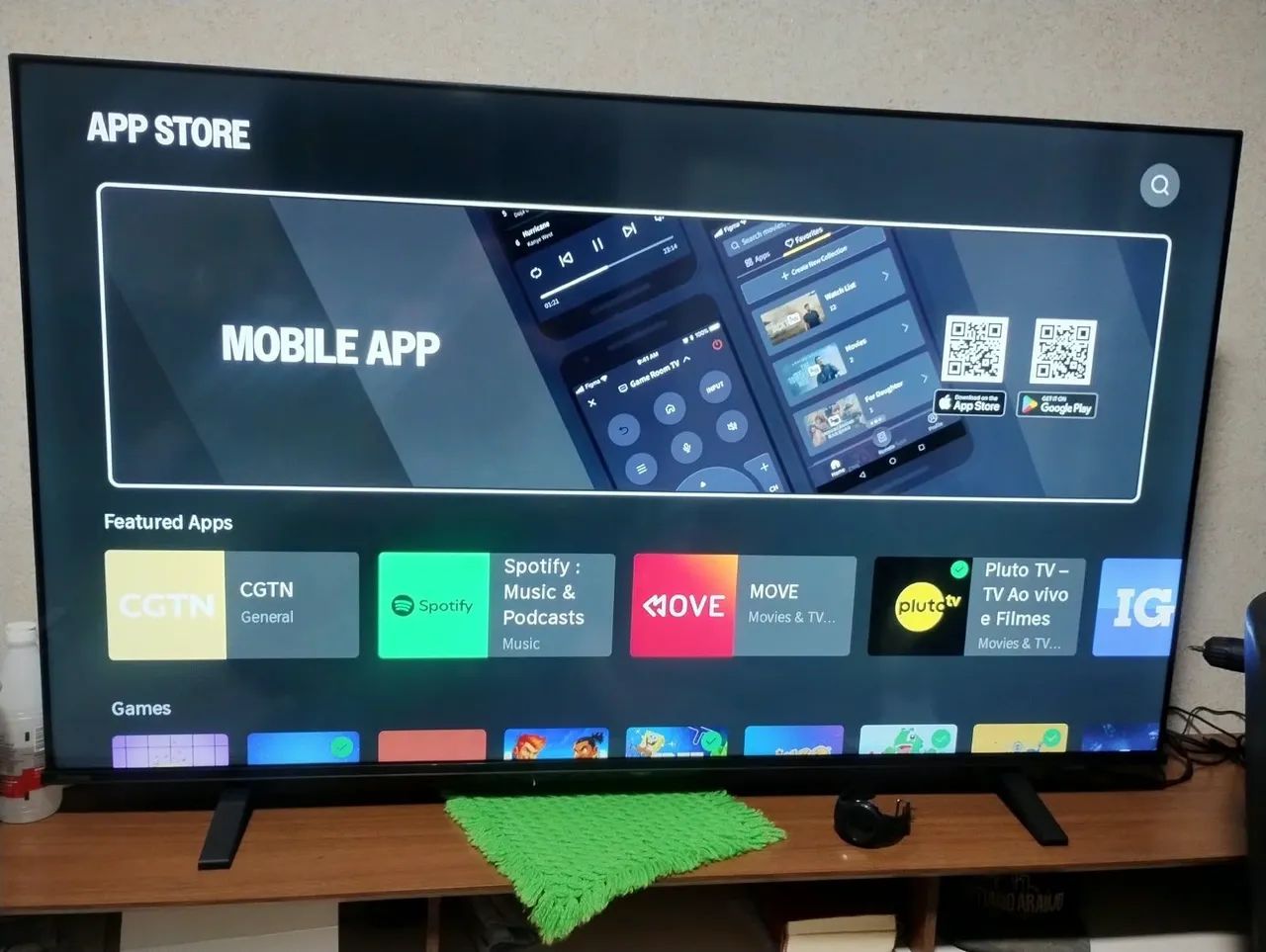 TV toshiba 58 polegadas , semi nova , 5 meses de uso 