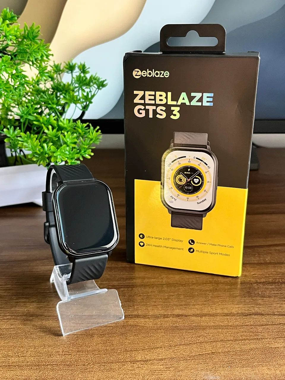 Smartwatch Zeblaze GTS 3 com gps integrado