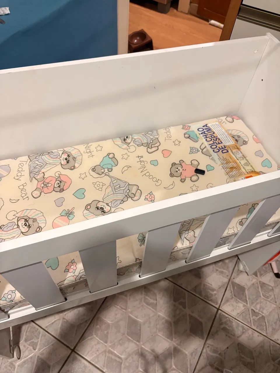 Mini Berço com Colchão  - Foto 4