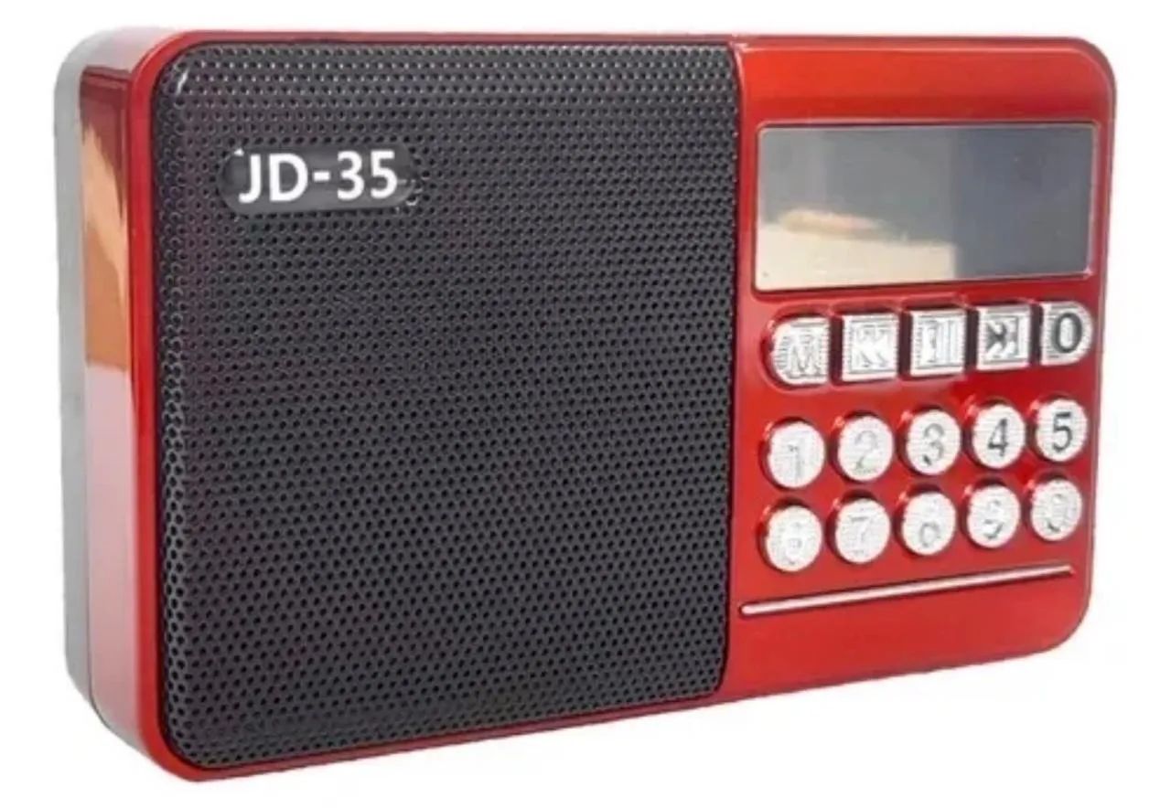 Rádio Portátil Bluetooth Usb/fm Jd-35 - Altomex - Foto 3