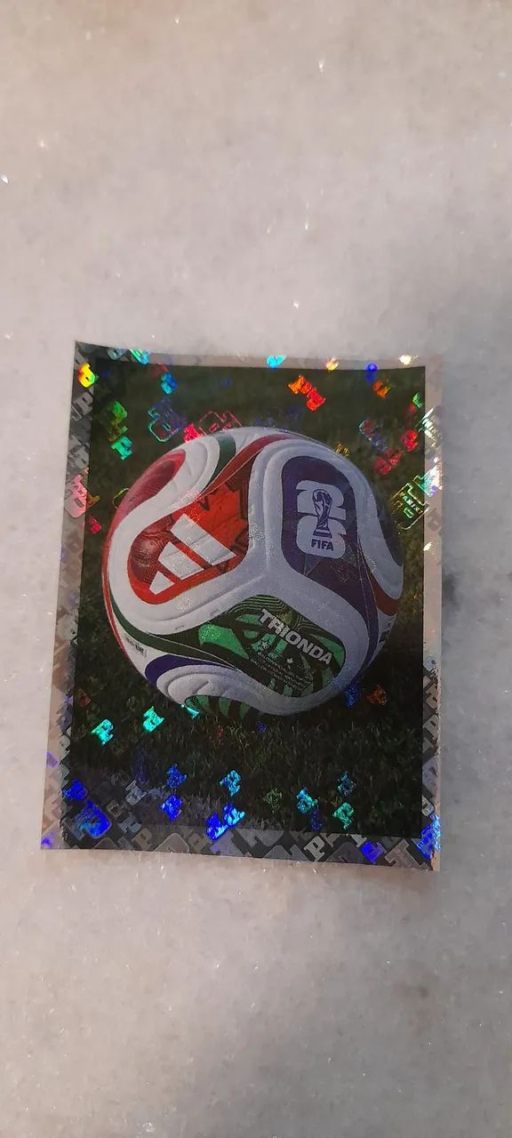 Figurinha álbum da copa