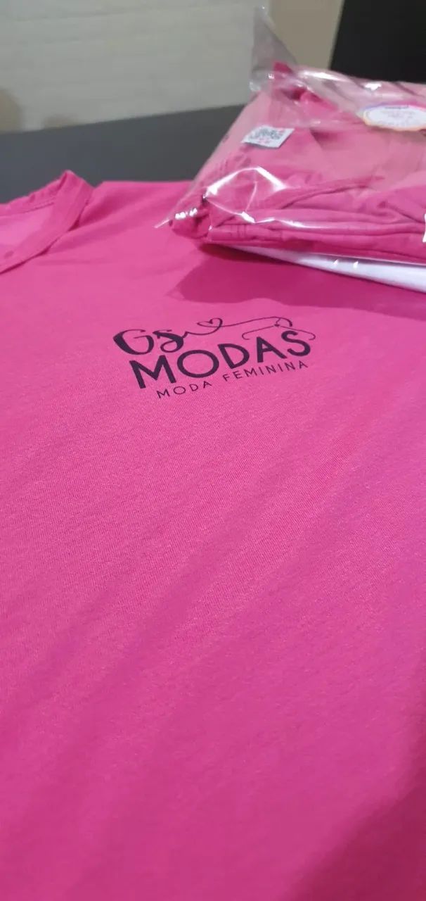 Blusa com logomarca camisa personalizada para fardamento - Foto 3