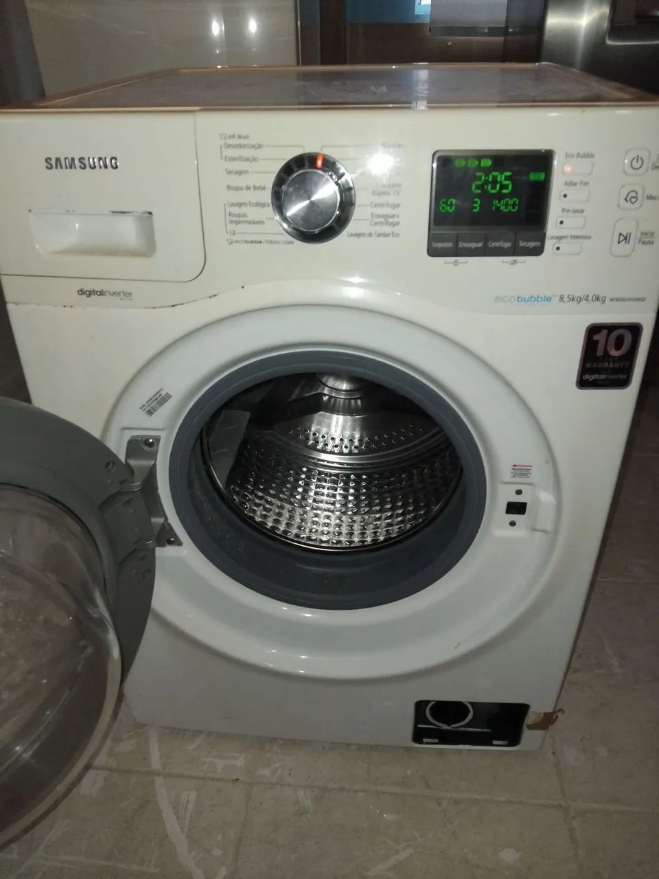 Lavadora lava e seca Samsung 8.5 kg funcionando perfeitamente  - Foto 5