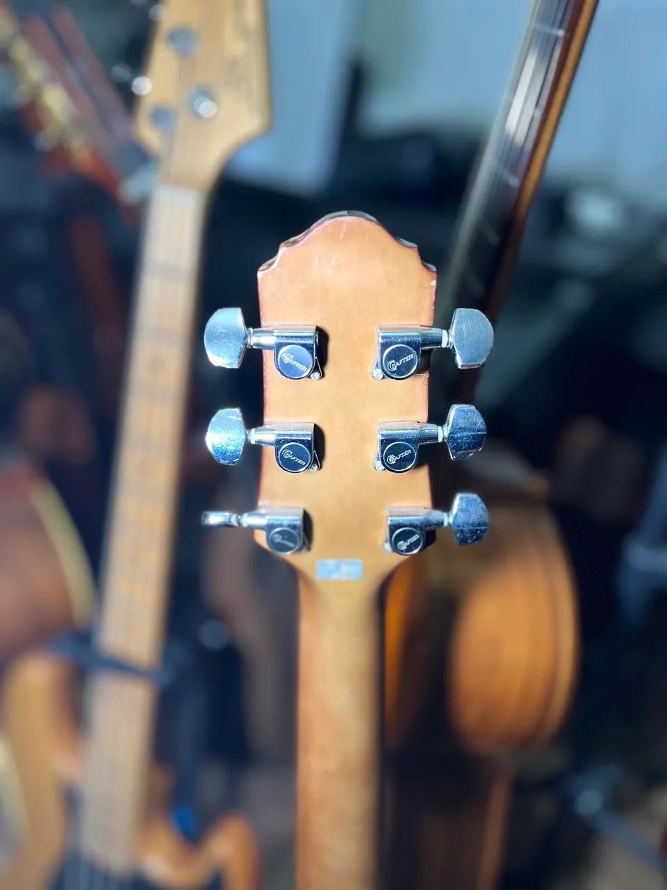 Violão Folk Crafter HTC-24EQ TS Eletroacústico Aço - Foto 5