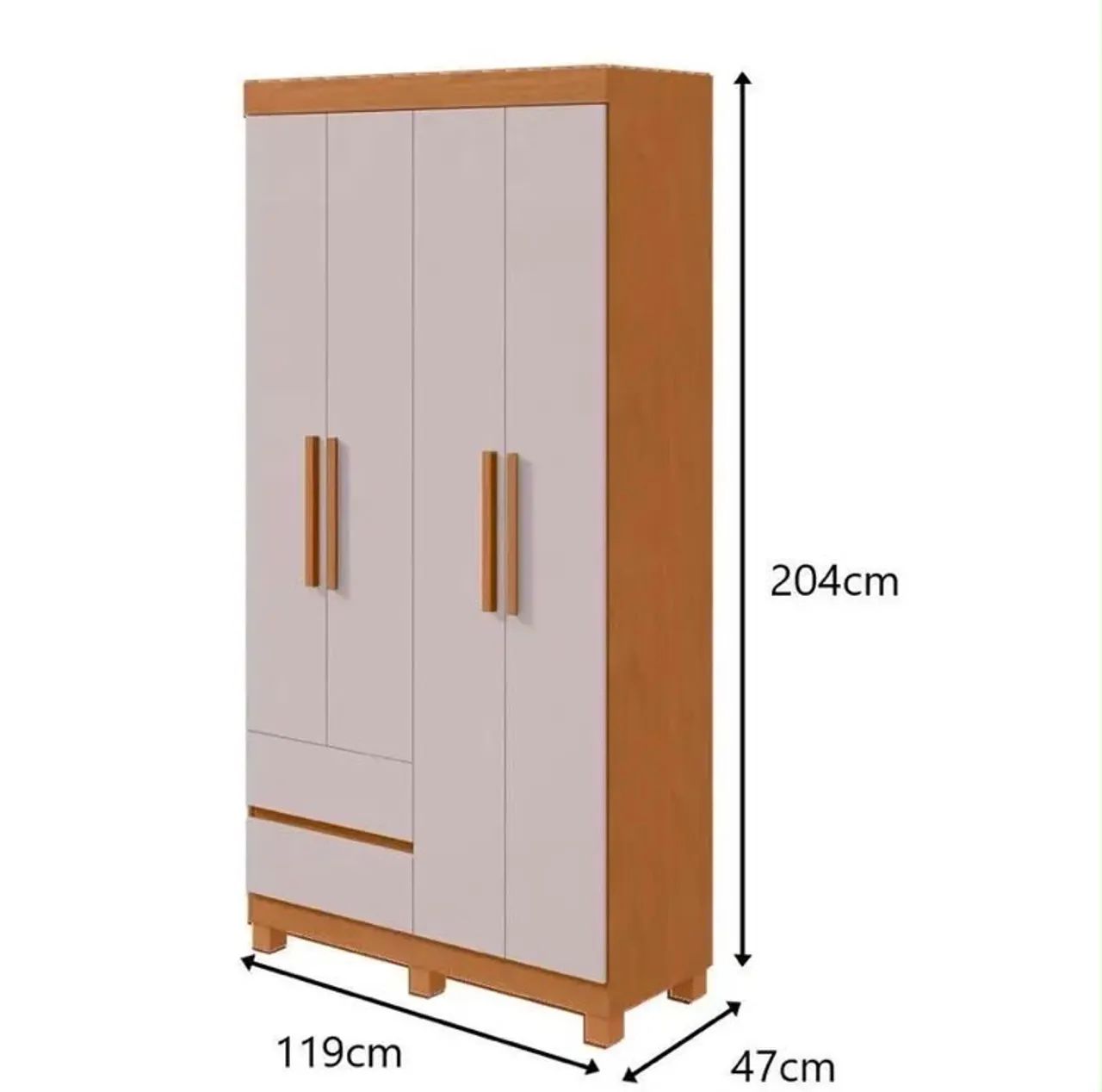 Guarda - roupa solteiro - novo 