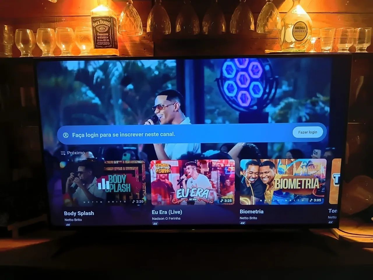 Vendo smart tv Tcl de 55 polegadas nova Android Alexa comando de voz e bluetooth 4k - Foto 5