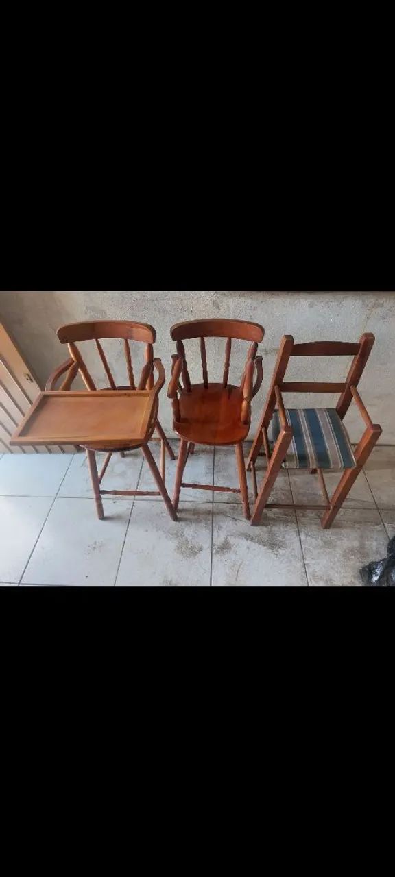 Cadeirinha leva as três por 299 150 cada * aceito cartão  - Foto 2